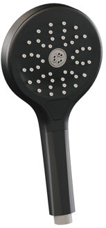 Brauer Black Edition 3 standen handdouche rond - mat zwart