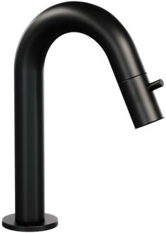 Brauer Black Edition Fonteinkraan - opbouw - 12.1cm uitloop - Zwart mat 5-S-320