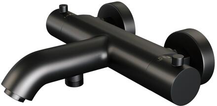 Brauer Black Edition - Opbouw Baddouche Thermostaatkraan - Mat Zwart