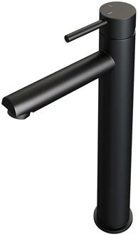 Brauer Black Edition Verhoogde Opbouw Wastafelmengkraan Model A Mat Zwart