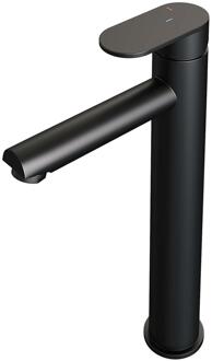 Brauer Black Edition Verhoogde Opbouw Wastafelmengkraan Model C Mat Zwart