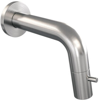 Brauer Brushed Edition Fonteinkraan - inbouw - 8.5 - 18.5cm uitloop - RVS geborsteld 5-NG-257