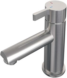 Brauer Brushed Edition Lage Opbouw Wastafelmengkraan Model E RVS Geborsteld PVD