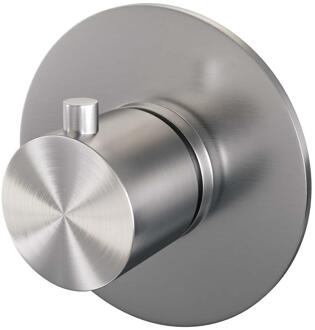 Brauer Brushed Edition - Losse inbouwthermostaat - In/afbouwdelen - RVS Geborsteld PVD