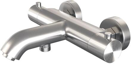Brauer Brushed Edition - Opbouw Baddouche Thermostaatkraan - RVS Geborsteld PVD
