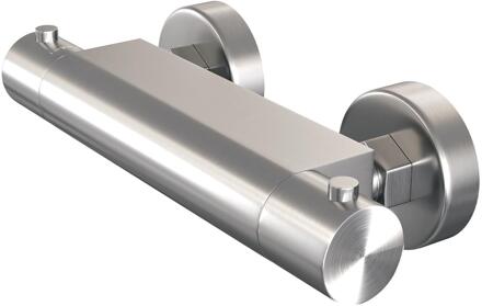 Brauer Brushed Edition - Opbouw Douche Thermostaatkraan - RVS Geborsteld PVD
