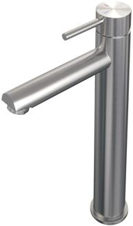 Brauer Brushed Edition Verhoogde Opbouw Wastafelmengkraan Model A RVS Geborsteld PVD