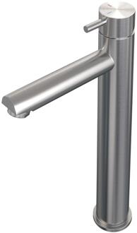 Brauer Brushed Edition Verhoogde Opbouw Wastafelmengkraan Model B RVS Geborsteld PVD