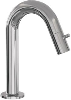 Brauer Chrome Edition Fonteinkraan Opbouw Chroom met Gebogen Uitloop