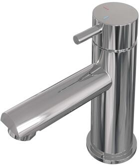 Brauer Chrome Edition Lage Opbouw Wastafelmengkraan Model B Chroom