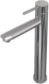 Brauer Chrome Edition wastafelkraan verhoogd - hendel 1 - chroom