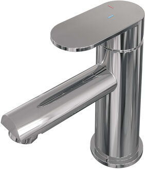 Brauer Chrome Edition wastafelmengkraan met type HD3 greep opbouw ColdStart gepolijst chroom