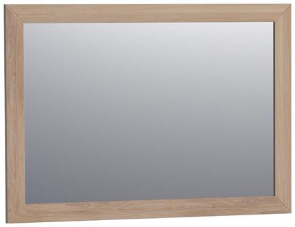 Brauer Citrine Spiegel - 100 cm - Rechthoekig - Lamellen - Eiken Naturel Frame