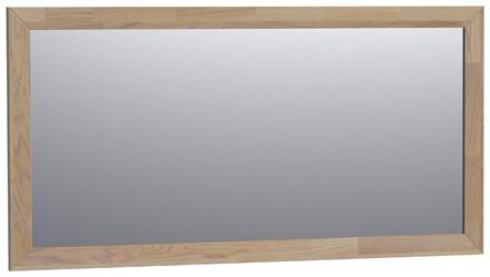 Brauer Citrine Spiegel - 140 cm - Rechthoekig - Vingerlas - Eiken Grijs Frame