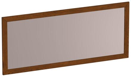 Brauer Citrine Spiegel - 160 cm - Rechthoekig - Lamellen - Eiken Bruin