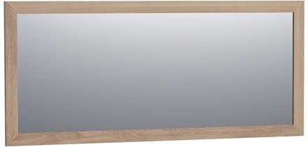 Brauer Citrine Spiegel - 160 cm - Rechthoekig - Lamellen - Eiken Naturel Frame