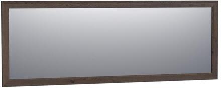 Brauer Citrine Spiegel - 200 cm - Rechthoekig - Lamellen - Eiken Zwart Frame