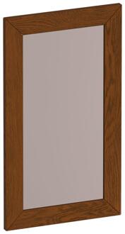 Brauer Citrine Spiegel - 40 cm - Rechthoekig - Lamellen - Eiken Bruin