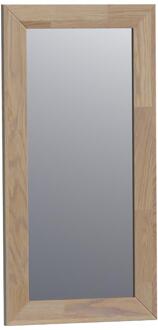 Brauer Citrine Spiegel - 40 cm - Rechthoekig - Vingerlas - Eiken Grijs Frame