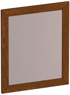 Brauer Citrine Spiegel - 60 cm - Rechthoekig - Lamellen - Eiken Bruin