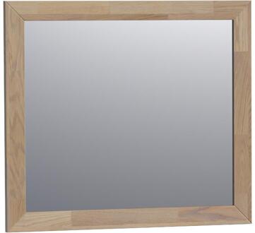 Brauer Citrine Spiegel - 80 cm - Rechthoekig - Vingerlas - Eiken Grijs Frame