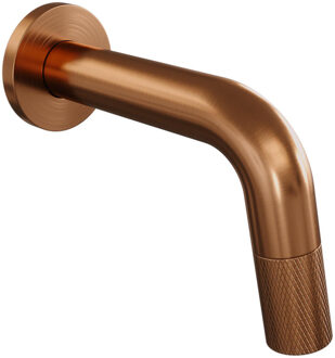 Brauer Copper Carving Fonteinkraan - inbouw - 8.5-18.5cm uitloop - Koper geborsteld 5-GK-264