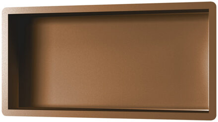 Brauer Copper Edition inbouw nis 30x60 cm geborsteld koper PVD