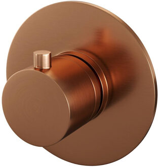 Brauer Copper Edition inbouwdouchekraan thermostatisch met inbouwdeel geborsteld koper