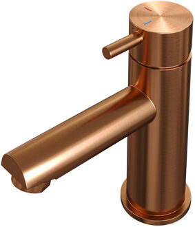 Brauer Copper Edition Wastafelmengkraan laag model type HD5 greep ColdStart PVD