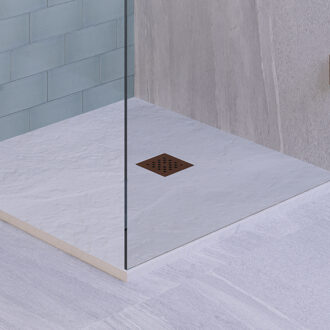 Brauer Crag afvoer afdekrooster koper