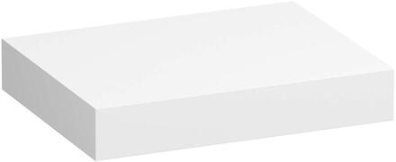 Brauer Creek Topblad Vrijhangend - 60 cm - Mat Wit