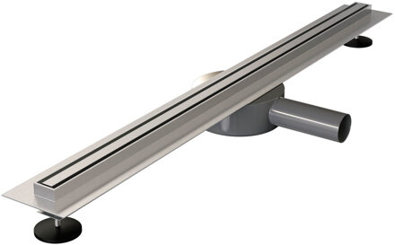 Brauer Douchegoot Brauer RR 900 Flens 90 cm Draaibare Sifon Geborsteld RVS Brauer