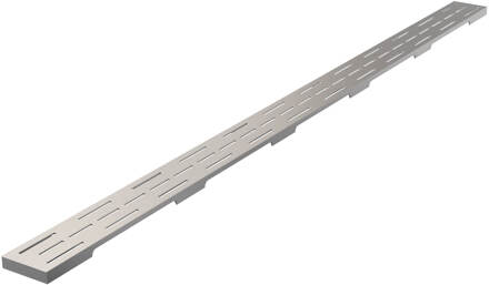 Brauer Douchegootrooster Brauer StanGrid RVS Standaard tbv Douchegoot STD/W/PS 120x7 cm