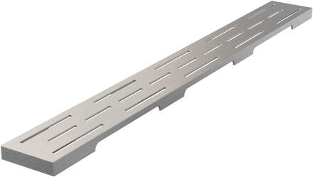 Brauer Douchegootrooster Brauer StanGrid RVS Standaard tbv Douchegoot STD/W/PS 50x7 cm