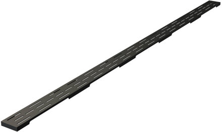 Brauer Douchegootrooster Brauer StanGrid Zwart Standaard tbv Douchegoot STD/W/PS 140x7 cm Brauer