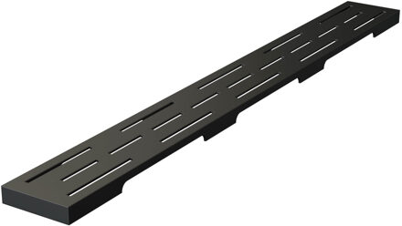 Brauer Douchegootrooster Brauer StanGrid Zwart Standaard tbv Douchegoot STD/W/PS 50x7 cm Brauer