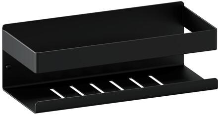 Brauer Doucherek 23 cm - Mat Zwart