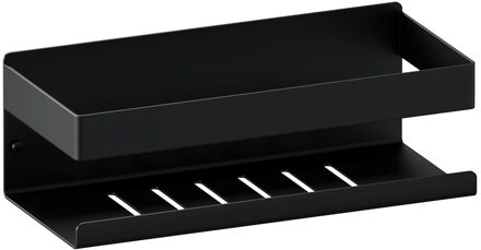 Brauer doucherek - 23x8cm - Zwart mat 5-S-224