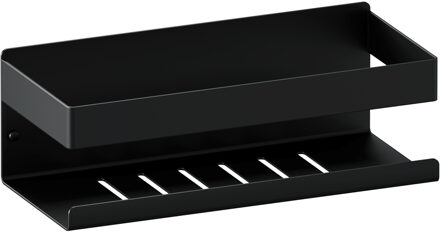 Brauer doucherek - 23x8cm - Zwart mat 5-S-224