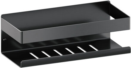 Brauer Doucherek Brauer Gunmetal Edition 23 Cm Gunmetal Geborsteld PVD