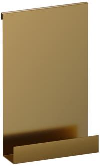 Brauer Doucherek Hangend - met Glasklem - Goud Geborsteld Pvd