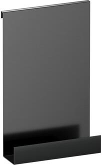 Brauer Doucherek Hangend - met Glasklem - Gunmetal Geborsteld Pvd