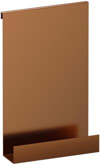 Brauer Doucherek Hangend - met Glasklem - Koper Geborsteld Pvd