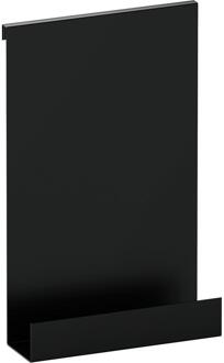 Brauer Doucherek Hangend - met Glasklem - Mat Zwart