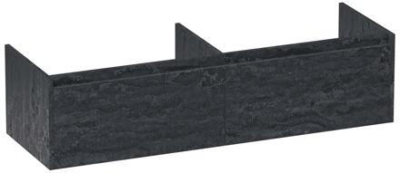 Brauer Embrace - Onderkast - 140 cm - met 2 Softclose Lades Greeploos en 2 Sifon Uitsparingen - Damascus