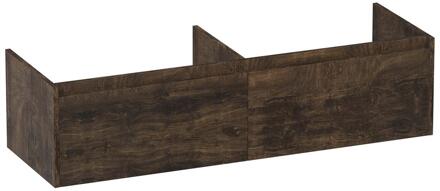 Brauer Embrace - Onderkast - 140 cm - met 2 Softclose Lades Greeploos en 2 Sifon Uitsparingen - Grove