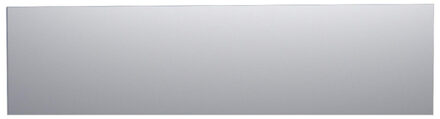 Brauer Emerald spiegel - 200x70cm - rechthoek - aluminium SP-EM200RH Aluminium (Zilver)