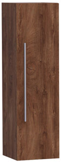 Brauer EX Badkamerkast - 120x35x35cm - 1 links- rechtsdraaiende deur - zonder greep - MFC - viking shield 7055 Viking Shield (Hout)