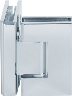 Brauer Glasscharnier 90 graden 2 stuks chroom