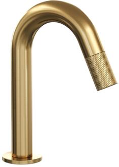Brauer Gold Carving Fonteinkraan Opbouw Goud Geborsteld PVD